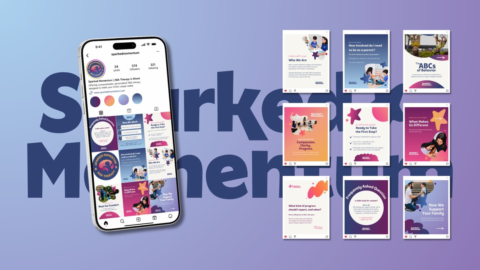 Sparked Momentum mockup